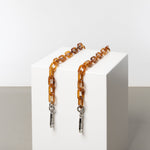 strap acrylic chain amber - short - VIVI MARI