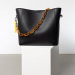 strap acrylic chain amber - short - VIVI MARI