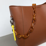 strap acrylic chain amber - short - VIVI MARI