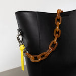 strap acrylic chain amber - short - VIVI MARI
