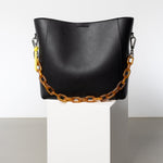 strap acrylic chain amber - short - VIVI MARI
