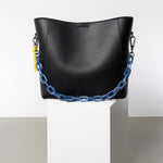 strap acrylic chain ocean blue - short - VIVI MARI