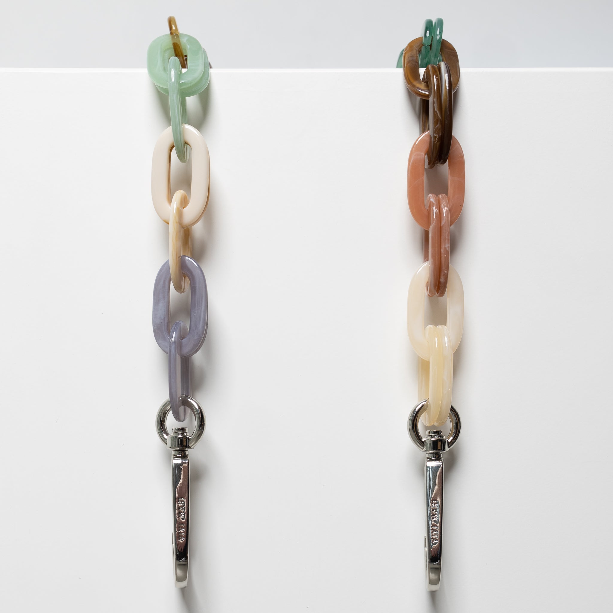 strap acrylic elements multicolor - long - VIVI MARI