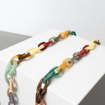 strap acrylic elements multicolor - long - VIVI MARI