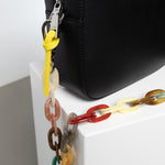 Strap acrylic elements multicolor - short - VIVI MARI