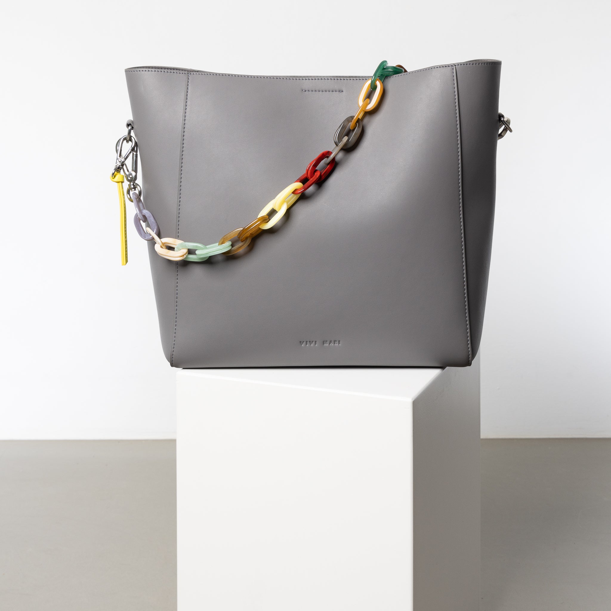 Strap acrylic elements multicolor - short - VIVI MARI