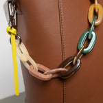 Strap acrylic elements multicolor - short - VIVI MARI