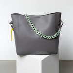 strap bold chain mint - short - VIVI MARI