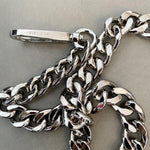 strap chunky chain silver - VIVI MARI