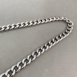 strap chunky chain silver - VIVI MARI