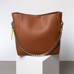 strap chunky chain silver - short - VIVI MARI