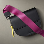 strap deep magenta - black - VIVI MARI