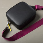 strap deep magenta - black - VIVI MARI