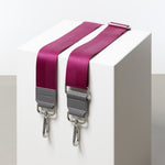 strap deep magenta - taupe - VIVI MARI