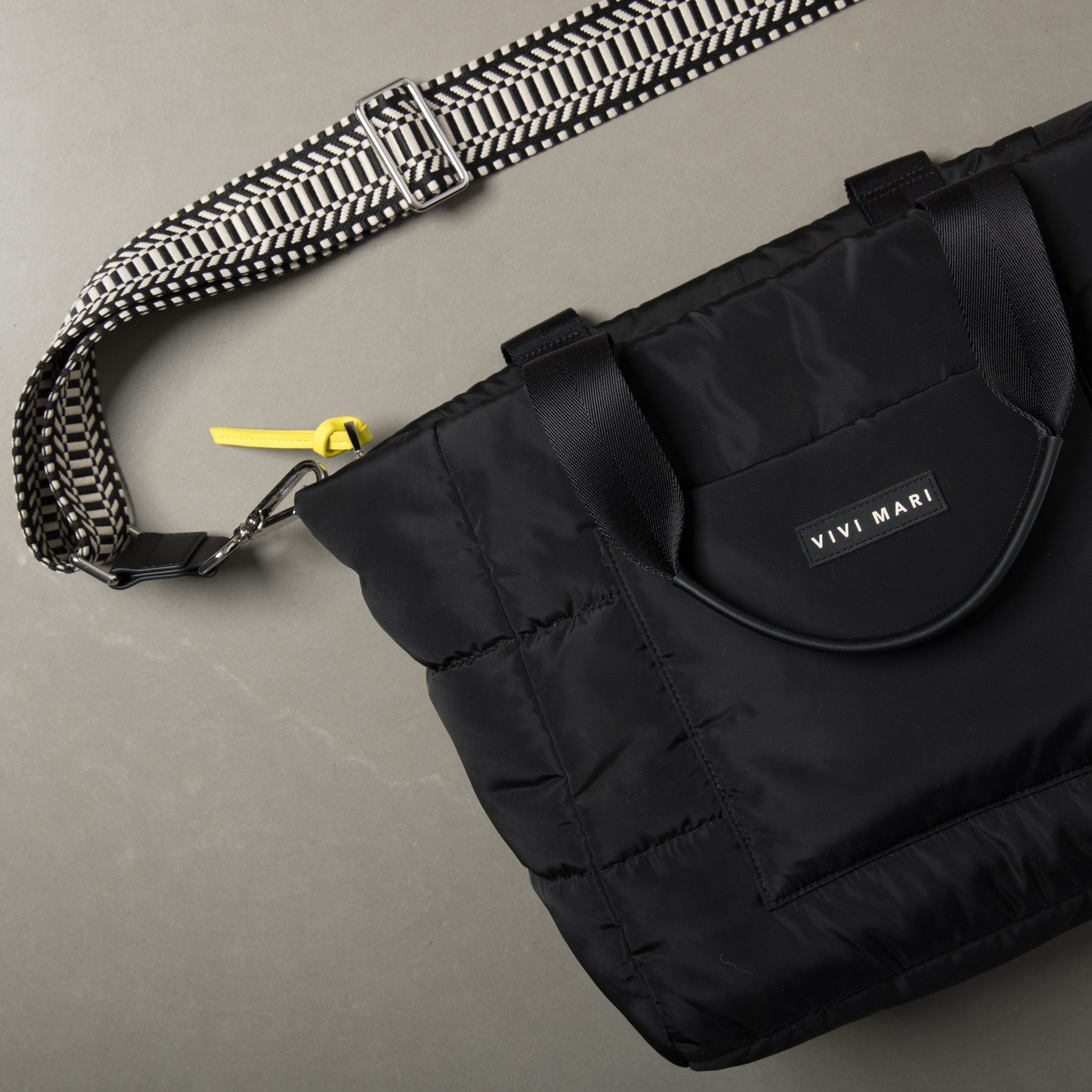 strap ethno black/white - black - VIVI MARI
