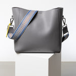 strap ethno multi blue - taupe - VIVI MARI