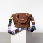 strap snippets green/lavender - tan - VIVI MARI