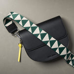 strap triangles green/sand - black - VIVI MARI