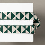 strap triangles green/sand - black - VIVI MARI