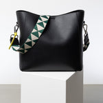strap triangles green/sand - black - VIVI MARI