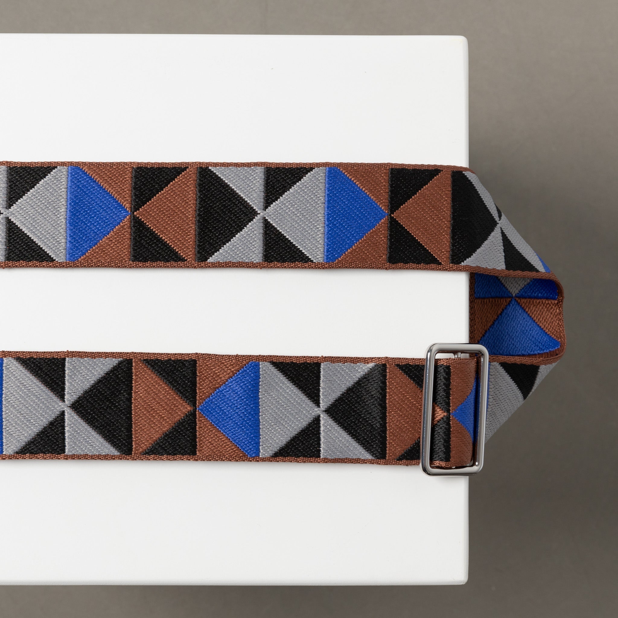 strap triangles multi tan/blue - black - VIVI MARI