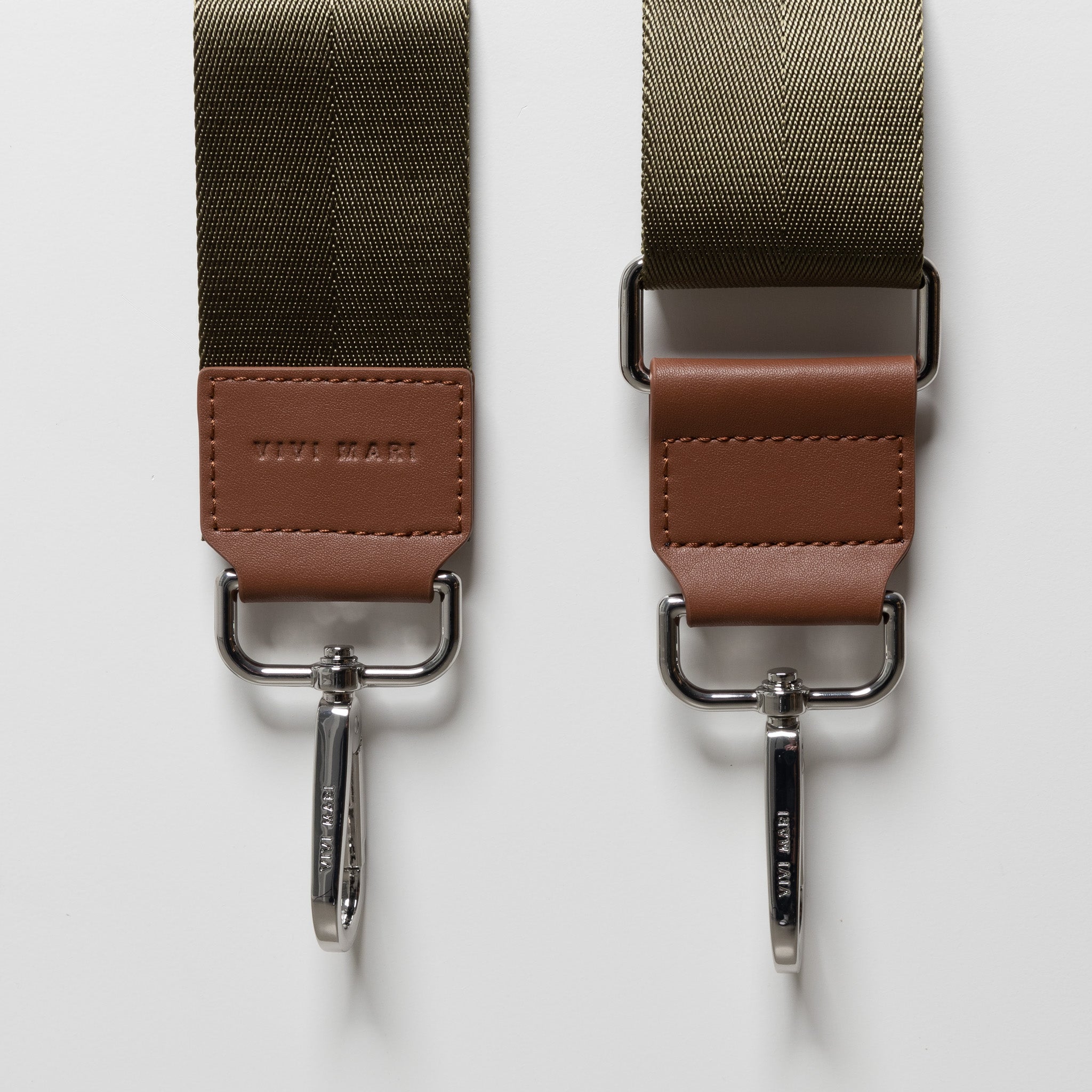 strap urban olive - tan - VIVI MARI
