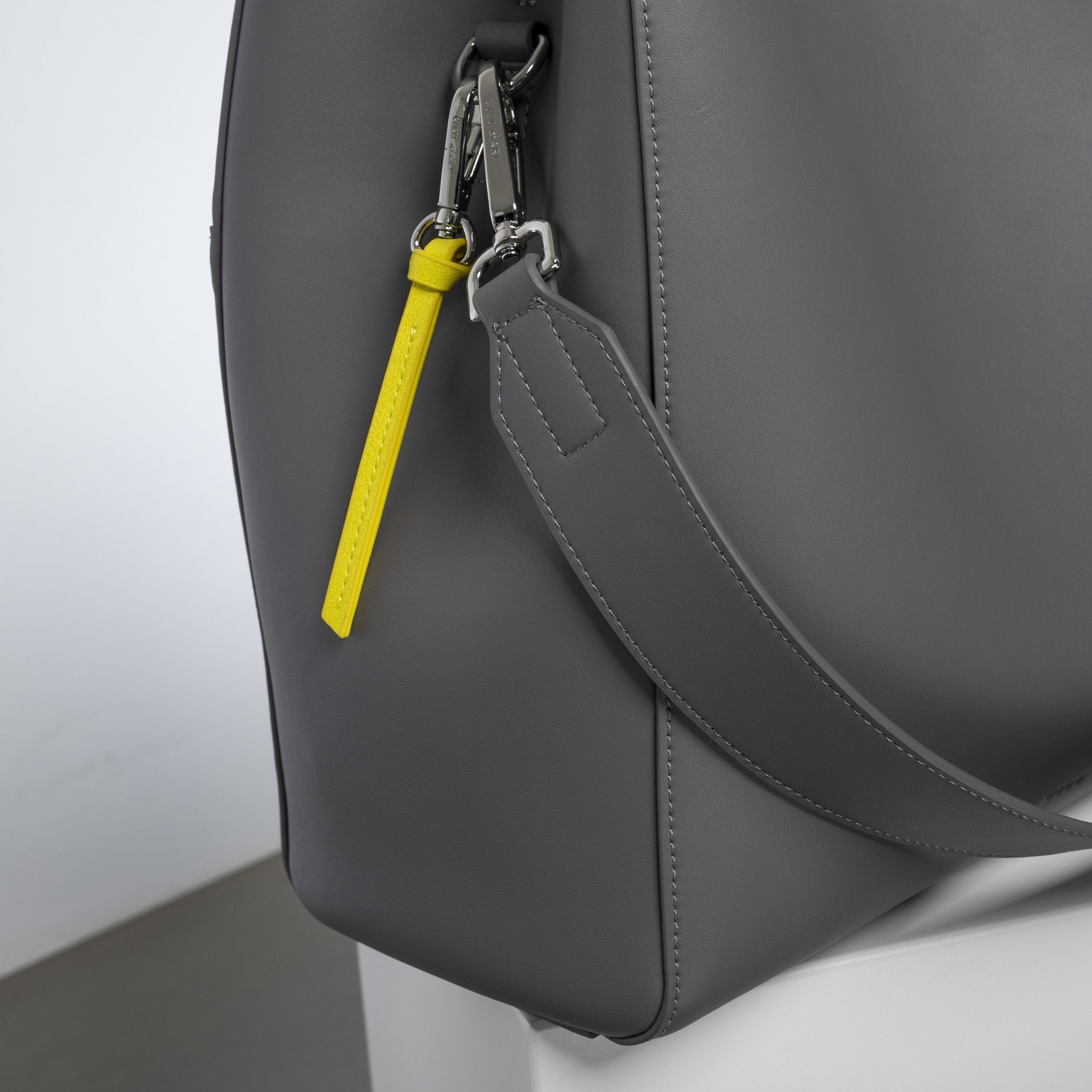 tote bag + strap basic classic - taupe - VIVI MARI