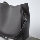 tote bag + strap basic classic - taupe - VIVI MARI